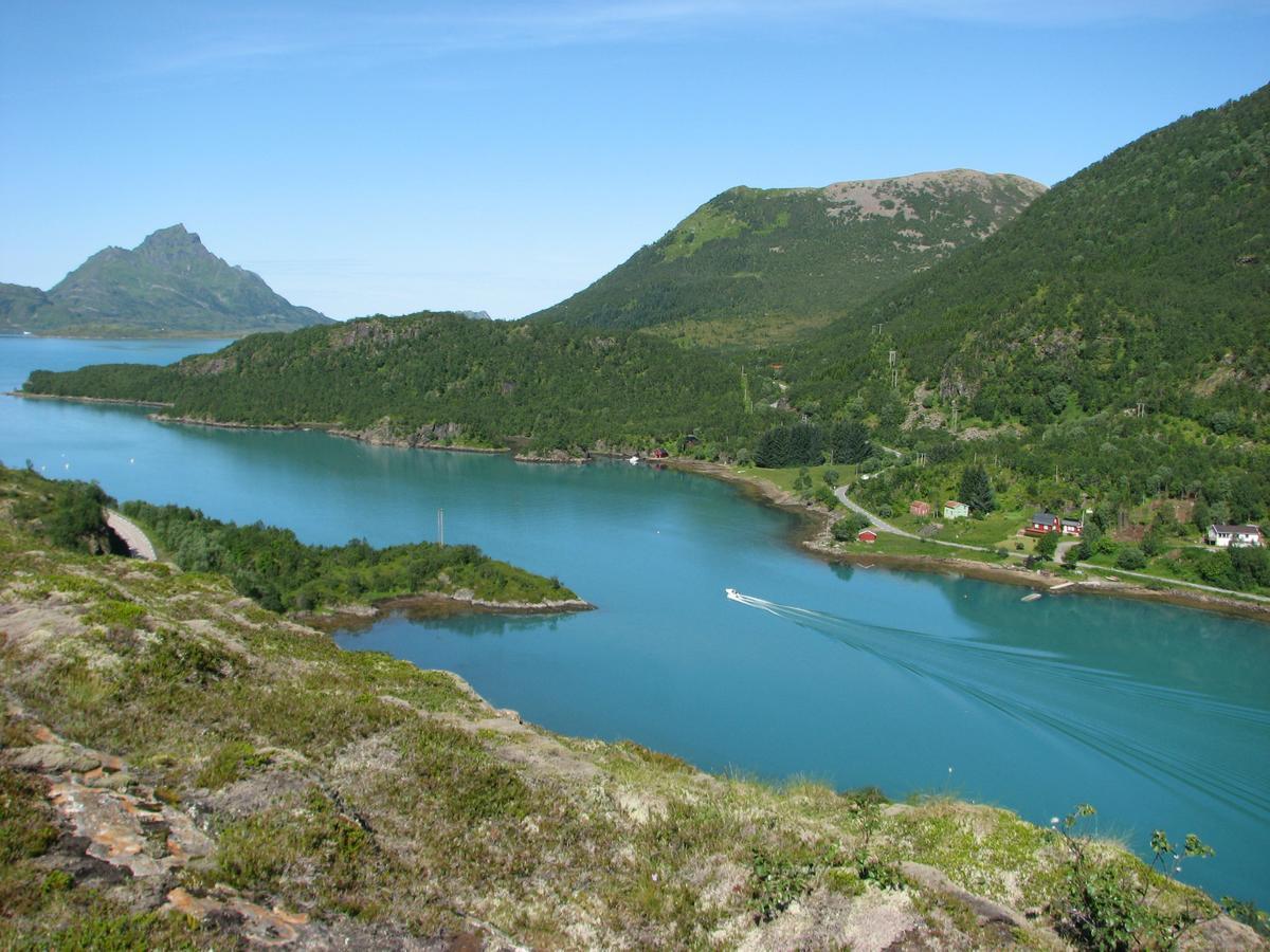 Skjellbogen Hyttegrend Sortland Bagian luar foto